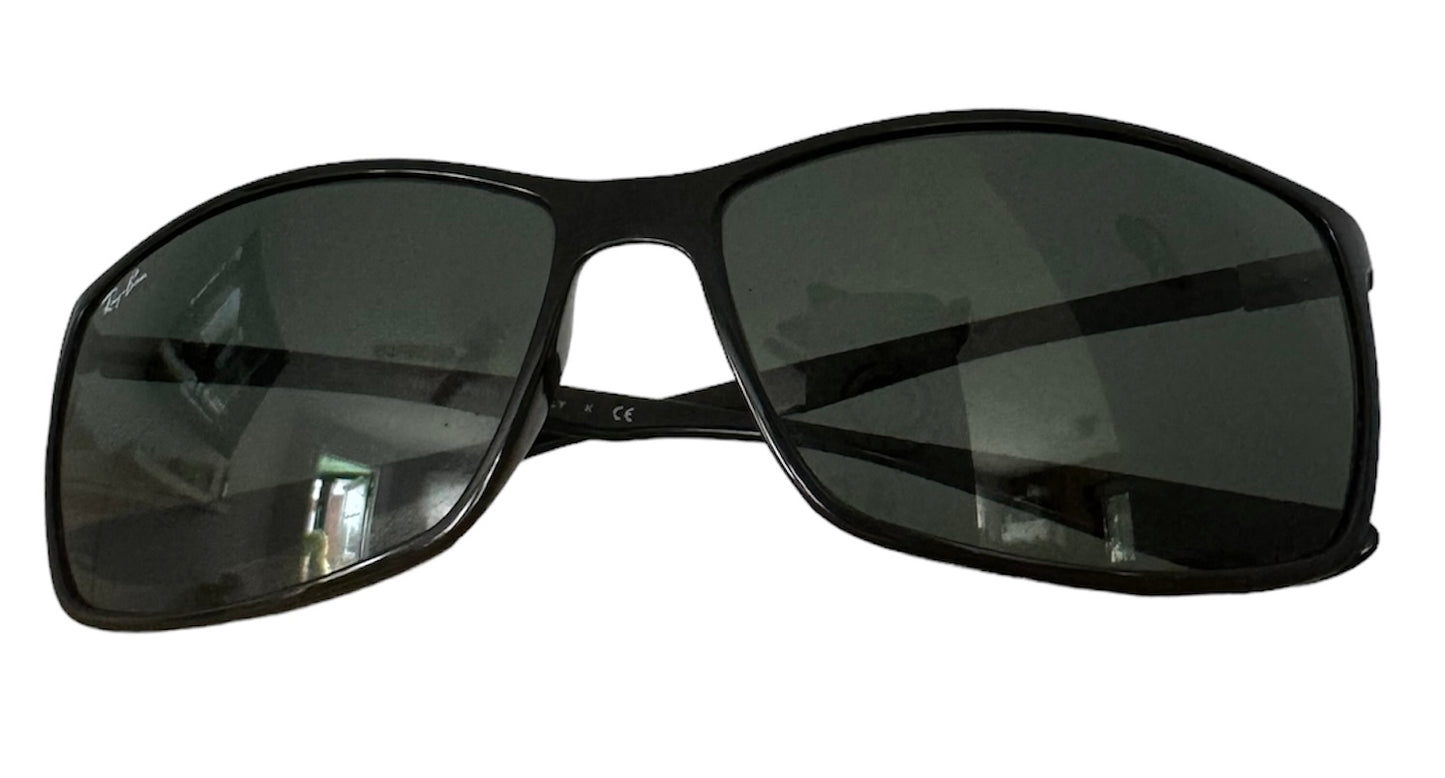 šÆ% Authentic RAY-BAN RB4179 LITEFORCE Black/Green