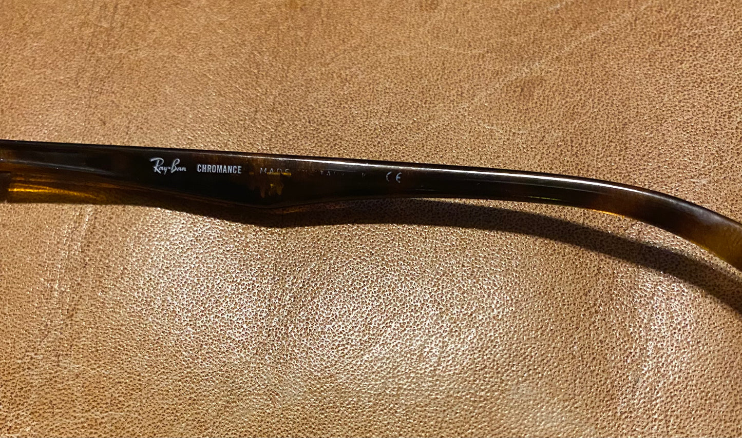 💯% Authentic RAY-BAN RB4294 Women’s Tortoise/Brown
Chromance Aviator Sunglasses