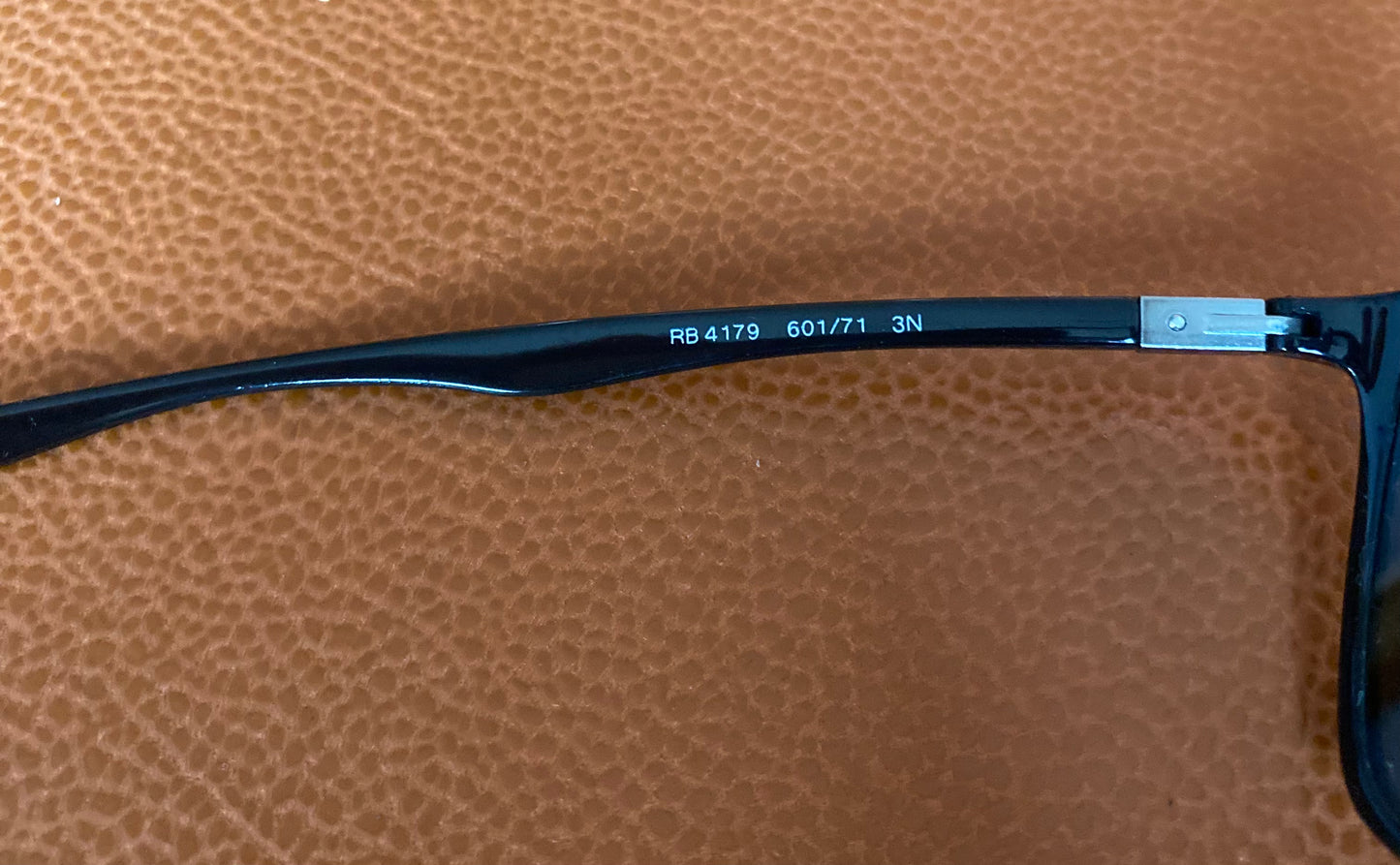 šÆ% Authentic RAY-BAN RB4179 LITEFORCE Black/Green