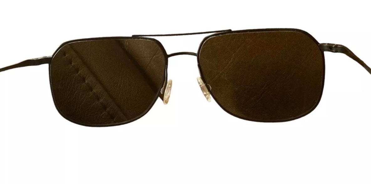 Authentic Barton Perreira Men's Javelin Titanium Aviator Sunglasses Frame Only