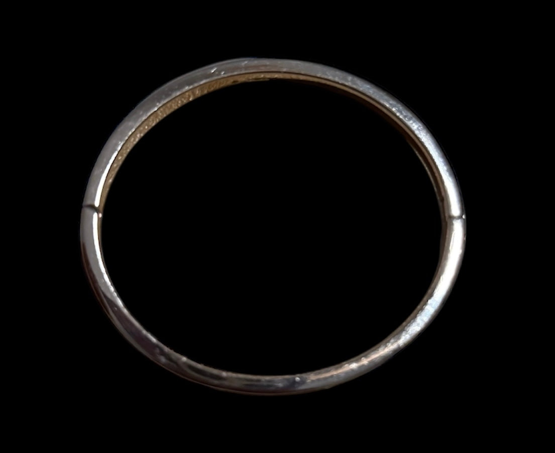 Coach Signature Hinged Bangle