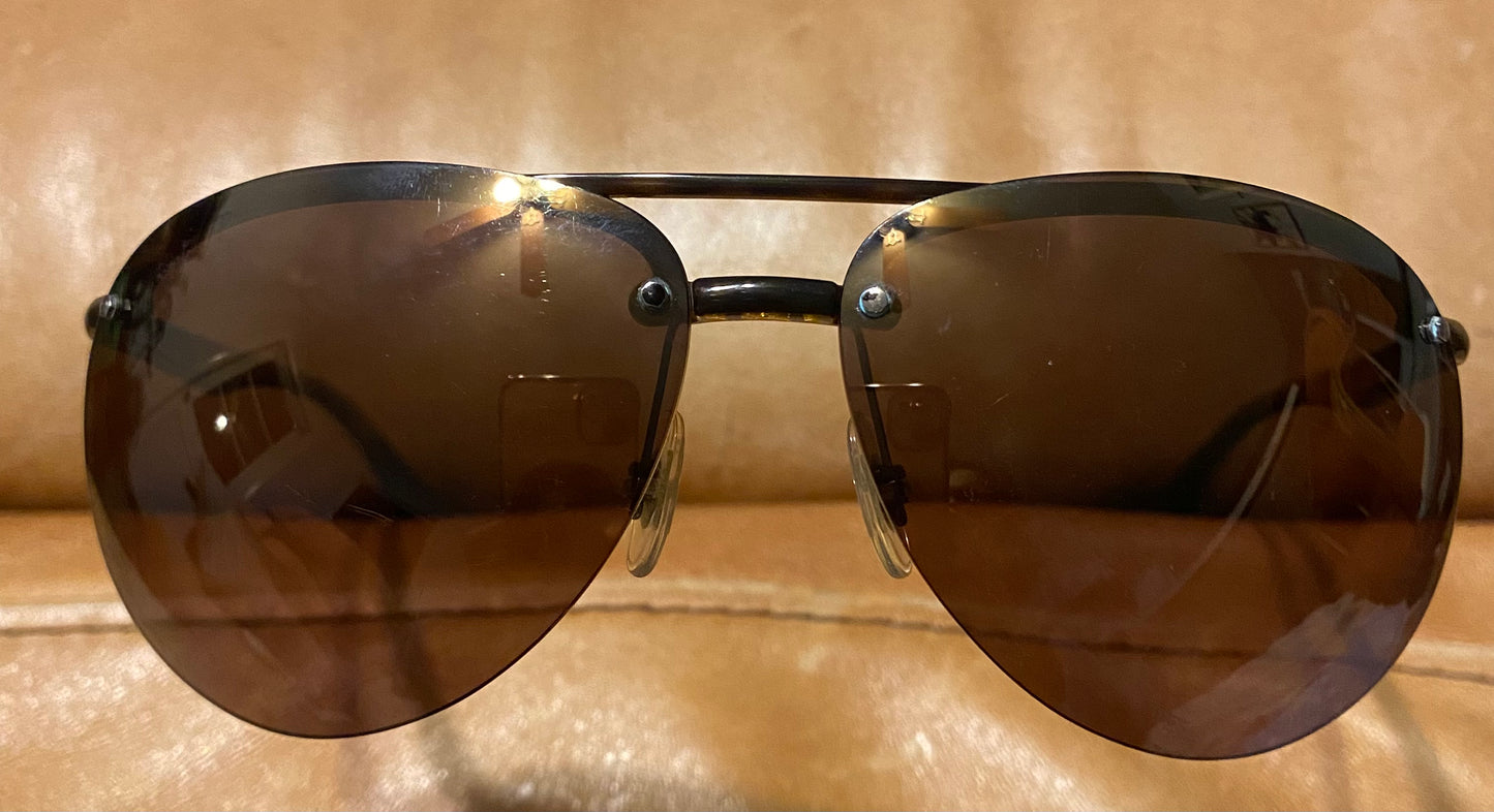 💯% Authentic RAY-BAN RB4294 Women’s Tortoise/Brown
Chromance Aviator Sunglasses