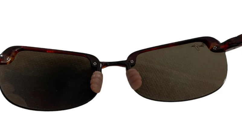 💯% Authentic SANDY BEACH Polarized Rimless Sunglasses Maui Jim 408-10 56 15 130