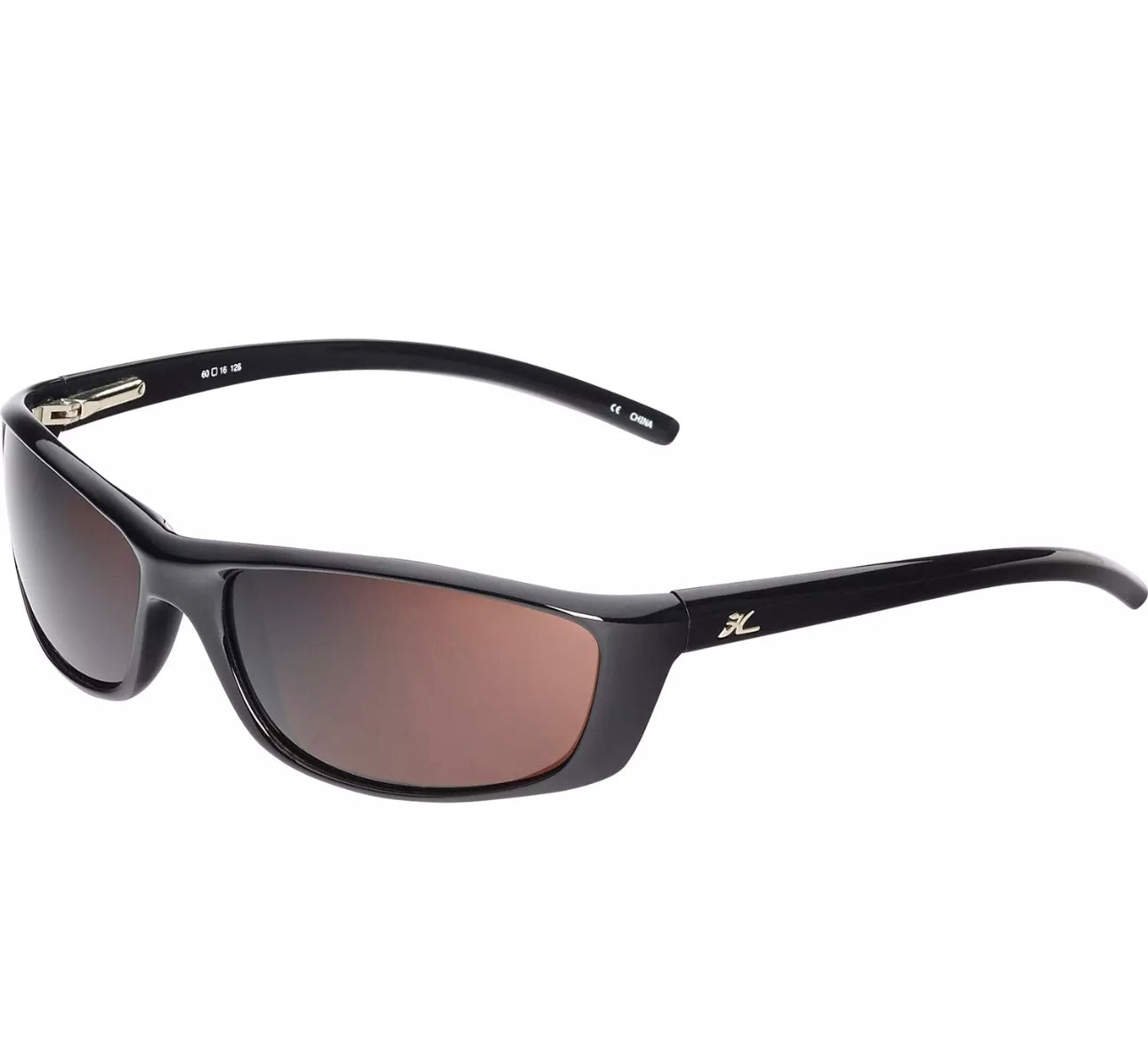 Pre-Owned 💯 % Authentic Venice by Hobie Eyewear BLACK Sport POLARIZED Copper Lenses Sunglasses