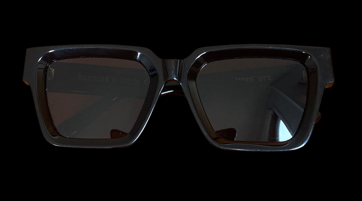 💯% Authentic James Oro Collection Í BLACK HUNNÍDS ÍÍ 55-21 Black