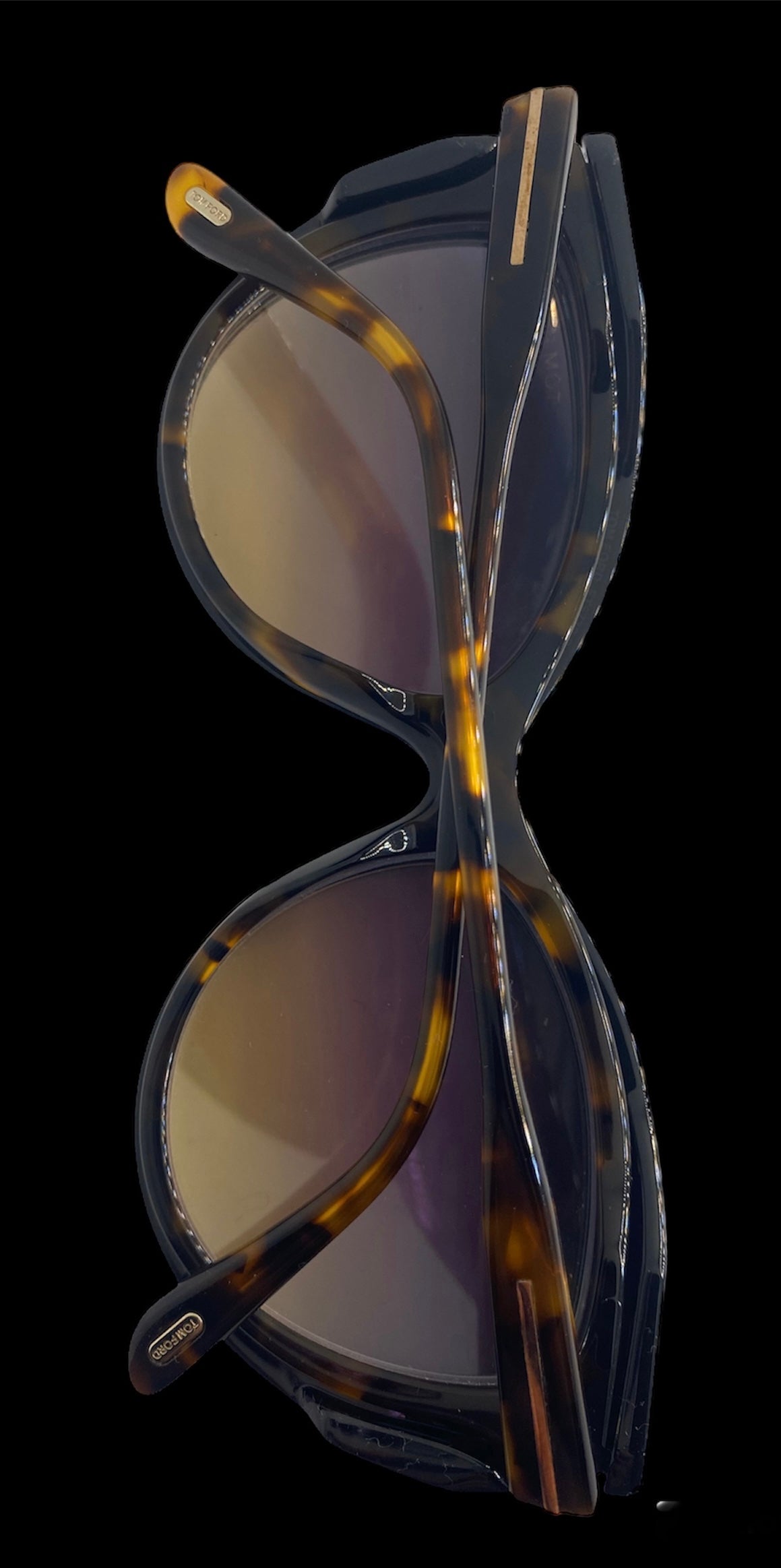 π―% Authentic TOM FORD TF5772-B 052 BLUE CONTROL WITH MAGNETIC CLIP-ON