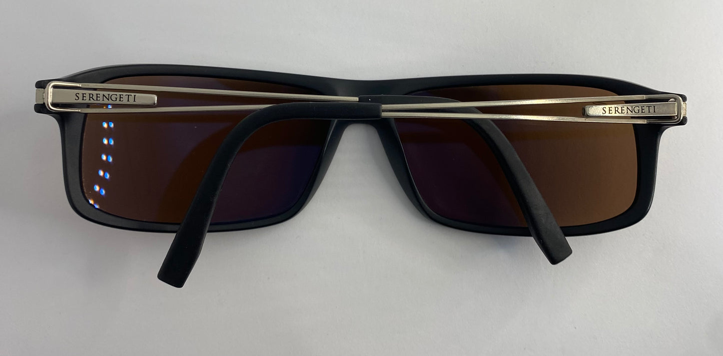 Serengeti Rivoli 7765 GL Black/Satin Sunglasses