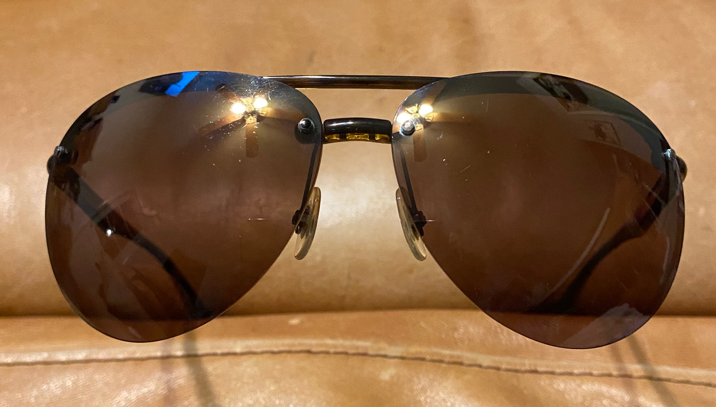 💯% Authentic RAY-BAN RB4294 Women’s Tortoise/Brown
Chromance Aviator Sunglasses