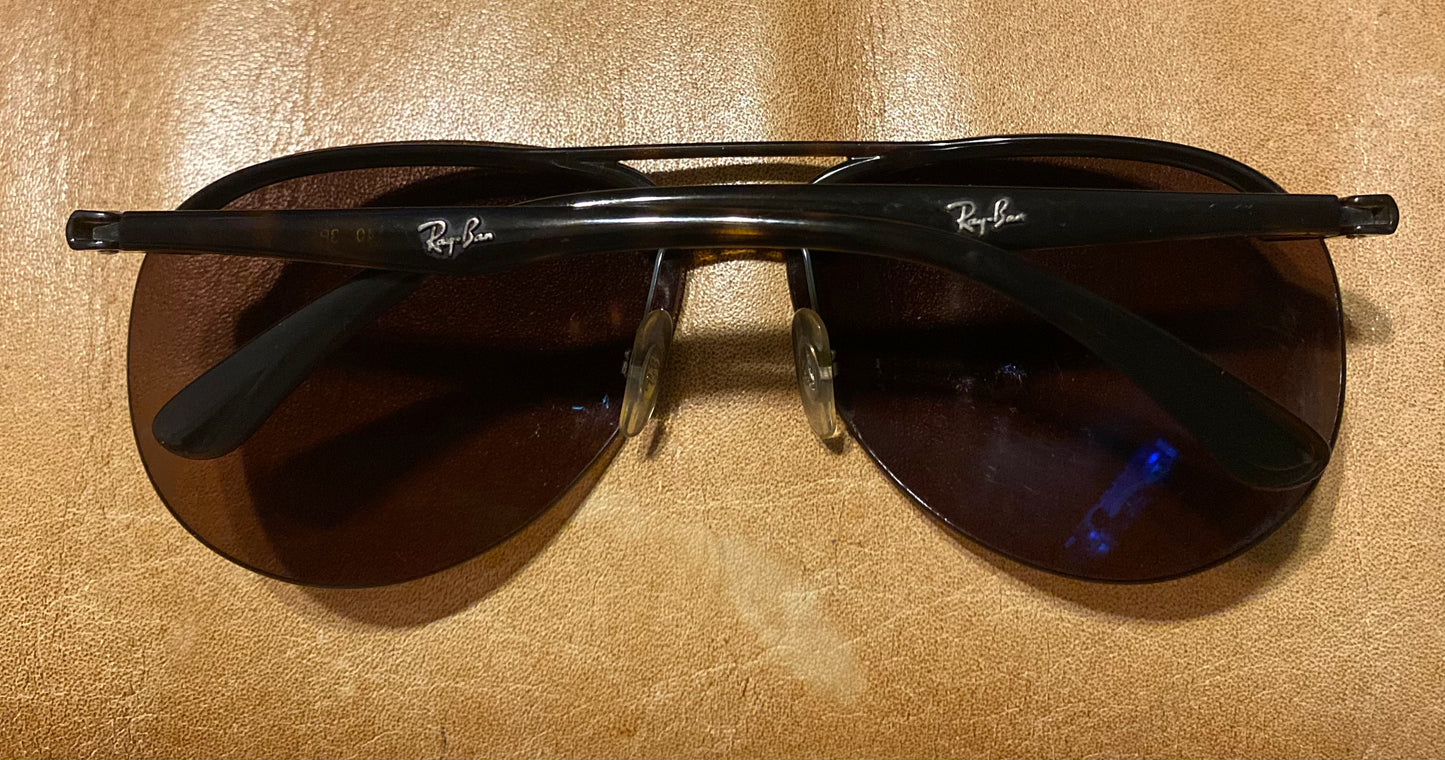 💯% Authentic RAY-BAN RB4294 Women’s Tortoise/Brown
Chromance Aviator Sunglasses