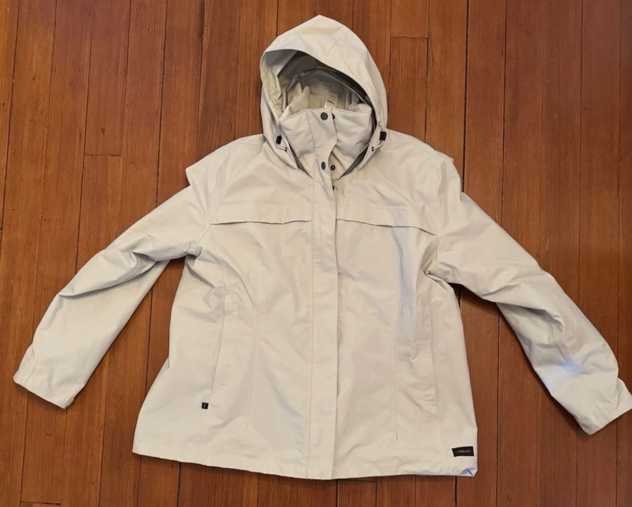 FORCLAZ Women’s 2XL 3-in-1 Waterproof Winter Hiking Jacket Warm Outdoor Coat