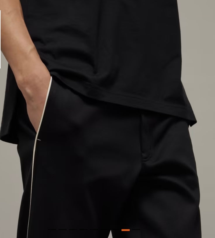 💯 % Authentic Yohji Yamamoto Y-3 SST TRACK PANTS SUPERSTAR TP Black US S H63064