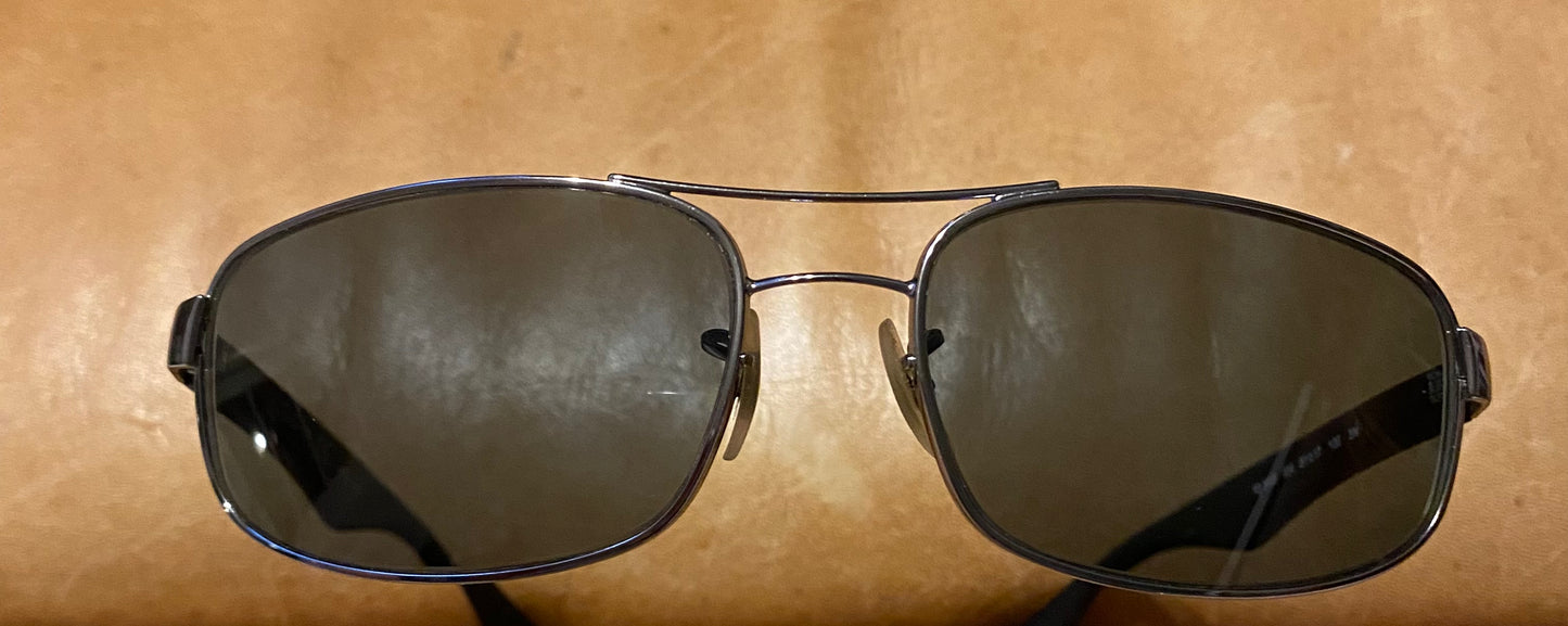 💯% Ray Ban RB3445 004 Frame Gunmetal 61-17 130 3N
