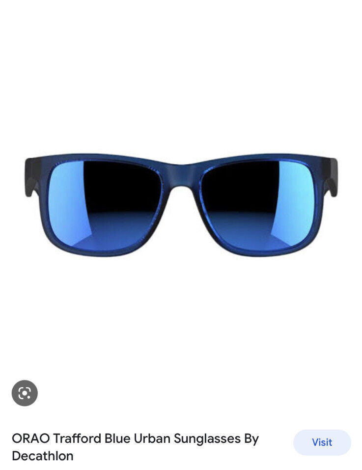 Pre-Owned 💯 % Authentic ORAO Trafford Blue Urban Sunglasses by Decathlon