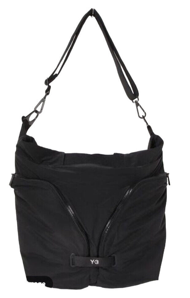Unisex Nylon Plain Logo Tote