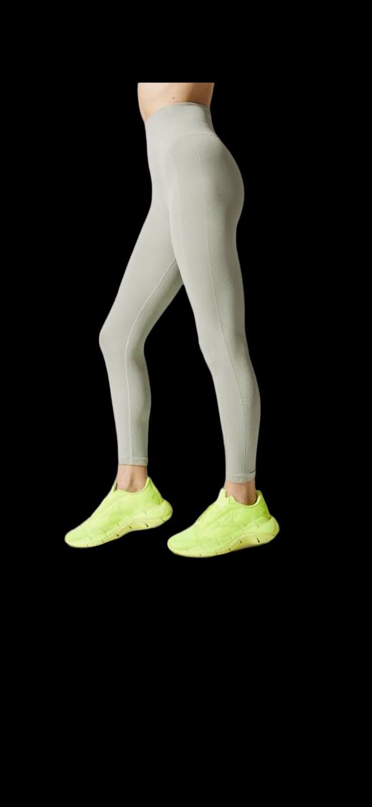 💯 % Authentic REEBOK X VICTORIA BECKHAM Seamless Leggings HF8487 Us M