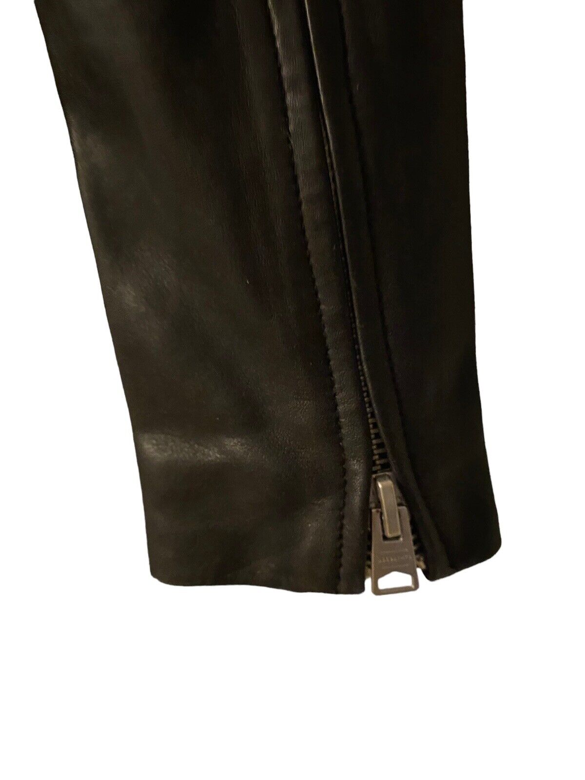 Dalby Leather Black Biker Jacket ALLSAINTS