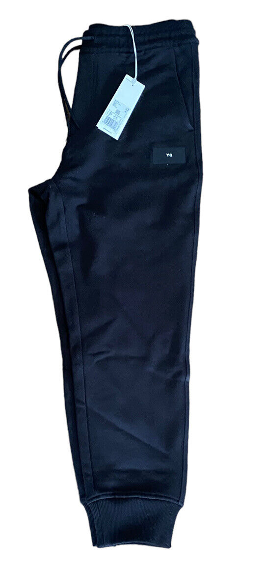💯 % Authentic Organic Cotton Terry FT CUF PANT Y3 H44799 BLACK