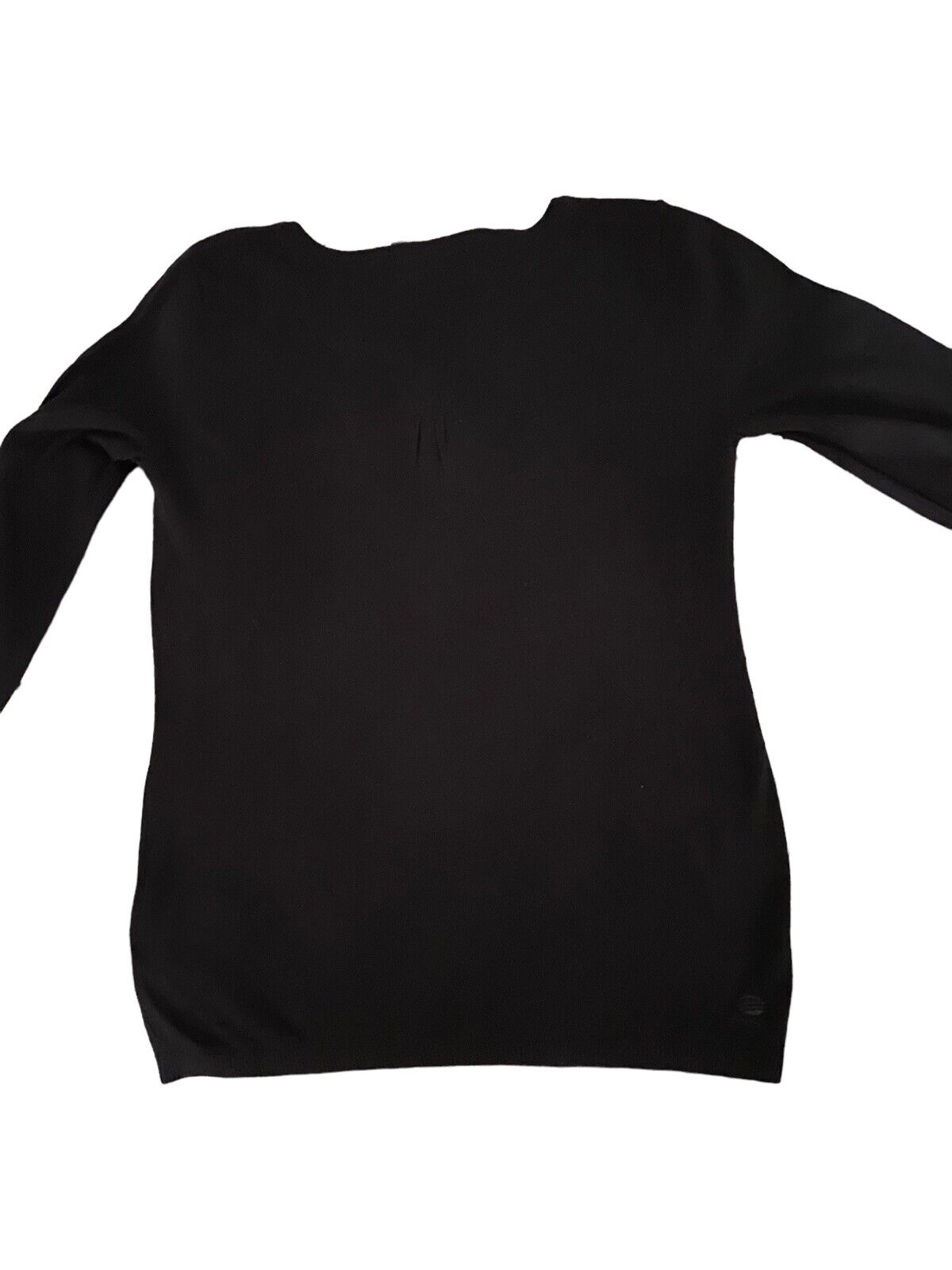 💯 % Authentic Porsche Design Knit V-Neck Long Sleeve Black Sz M