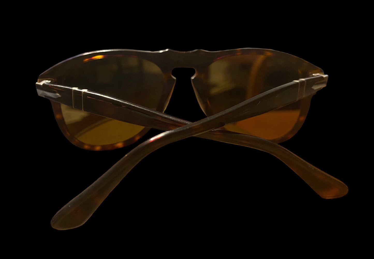 π― % Authentic Persol 649 Havana Brown Polarized Mirror Handmade in Italy