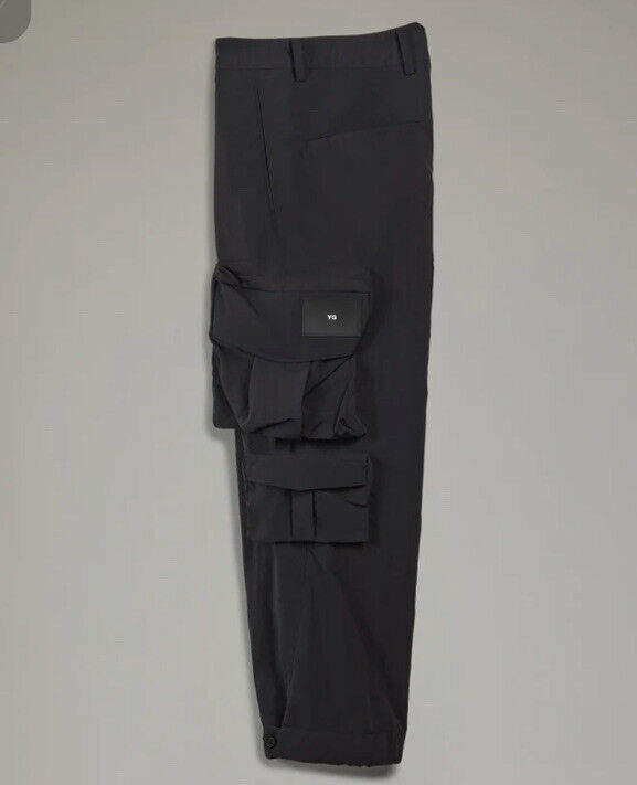 π― % Authentic Y-3 CRINKLE NYLON CUFFED PANTS