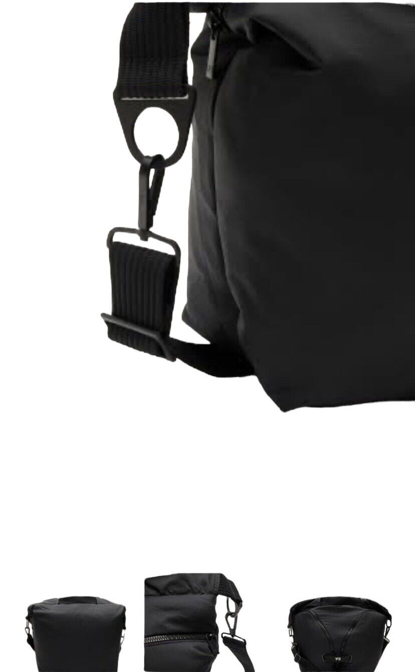 Unisex Nylon Plain Logo Tote