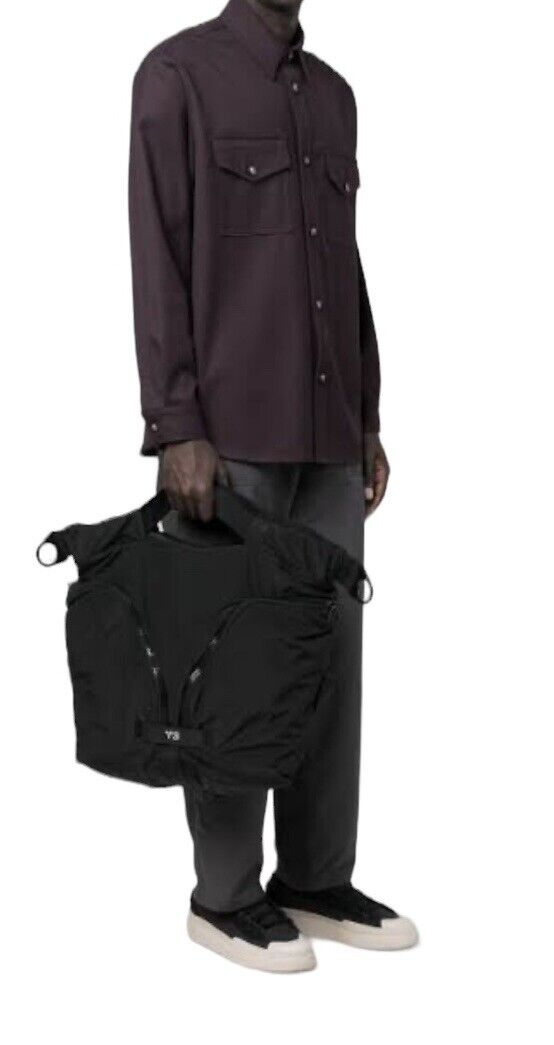 Unisex Nylon Plain Logo Tote