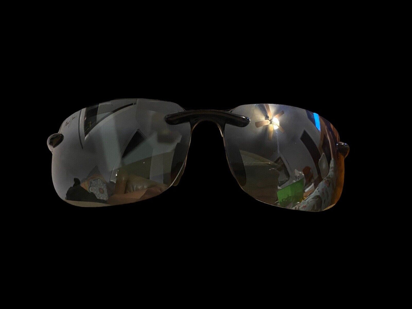 💯% Authentic Maui Jim MJ 412-02 70-17 130 BANYANS Polarized Rimless Sunglasses