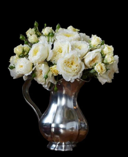 fluted pewter pitcher