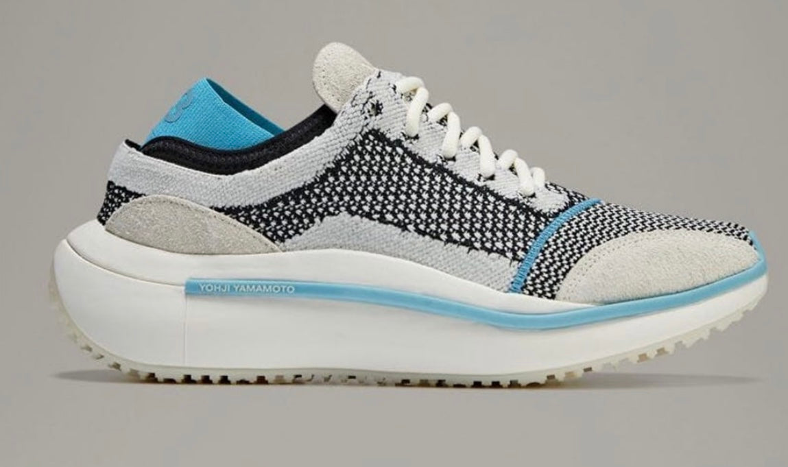 Adidas Y-3 Qisan Knit Off White/Off White-Orbit Grey FZ6399 US 6
