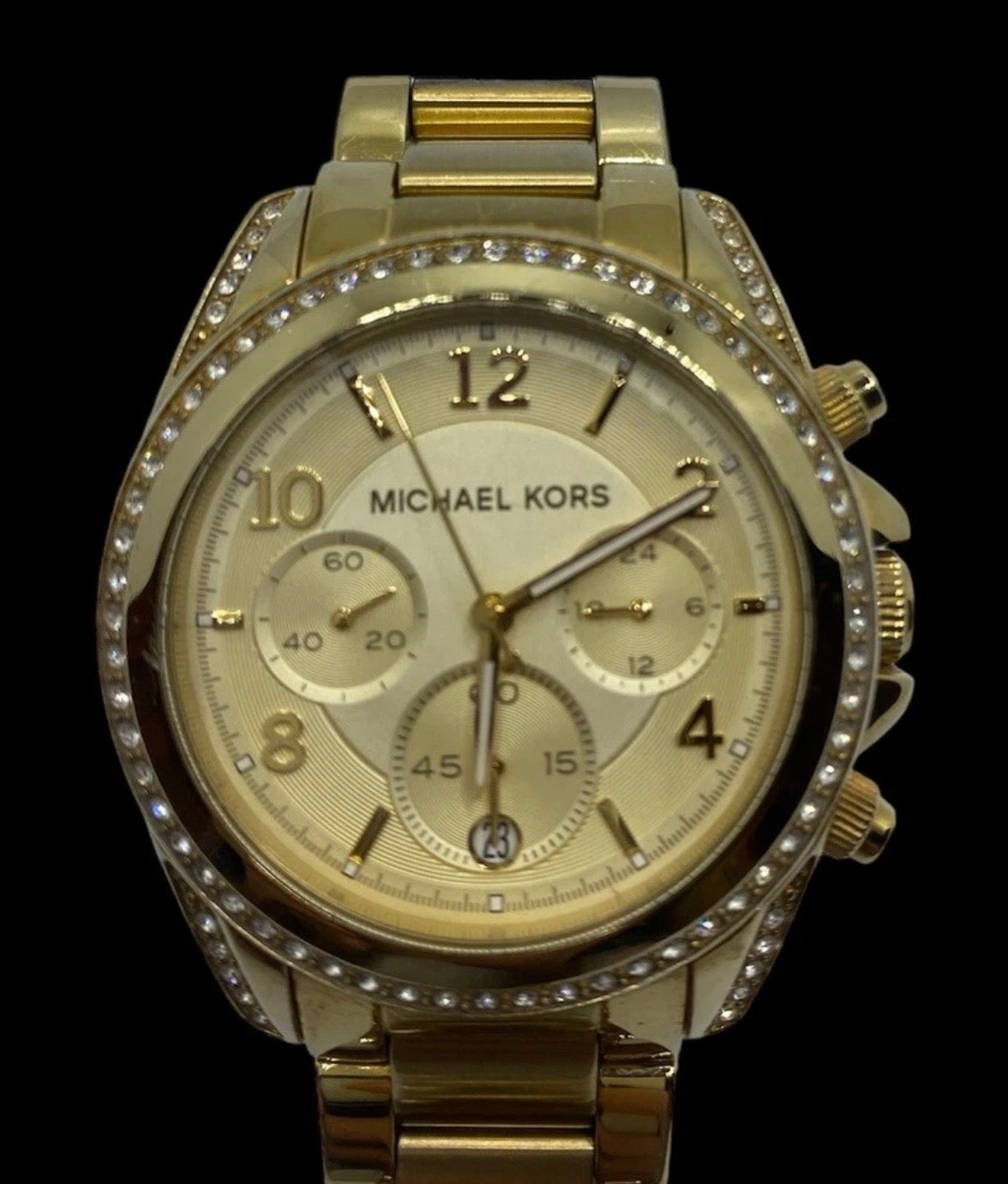 Michael Kors Blair Gold Women Wristwatch Mk5166