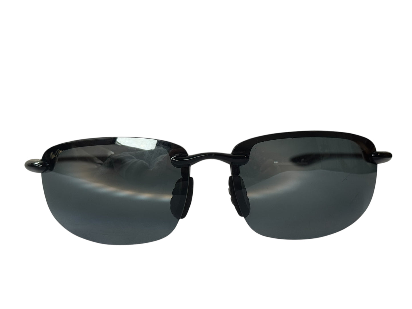 Maui Jim HO'OKIPA 407-02 Gloss Black / Neutral Grey Lens 64-17 130 Made in Japan