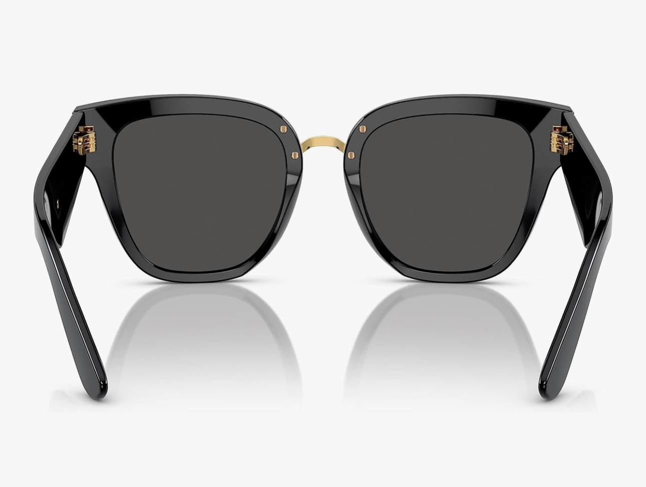 Dolce & Gabbana DG4437-501/87 Sunglasses BLACK w/DARK GRAY 51mm