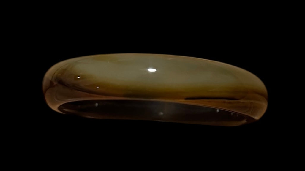 High-quality gold Stone bracelet jade cat's eye cornucopia to relieve stress and bring wealth and peace