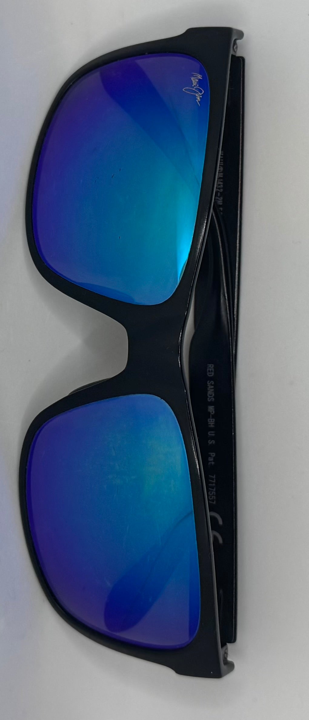 Maui Jim Red Sands mj432-2M Matte Black / Blue Hawaii Polarized Sunglasses – 59-17 140 – Made in Japan