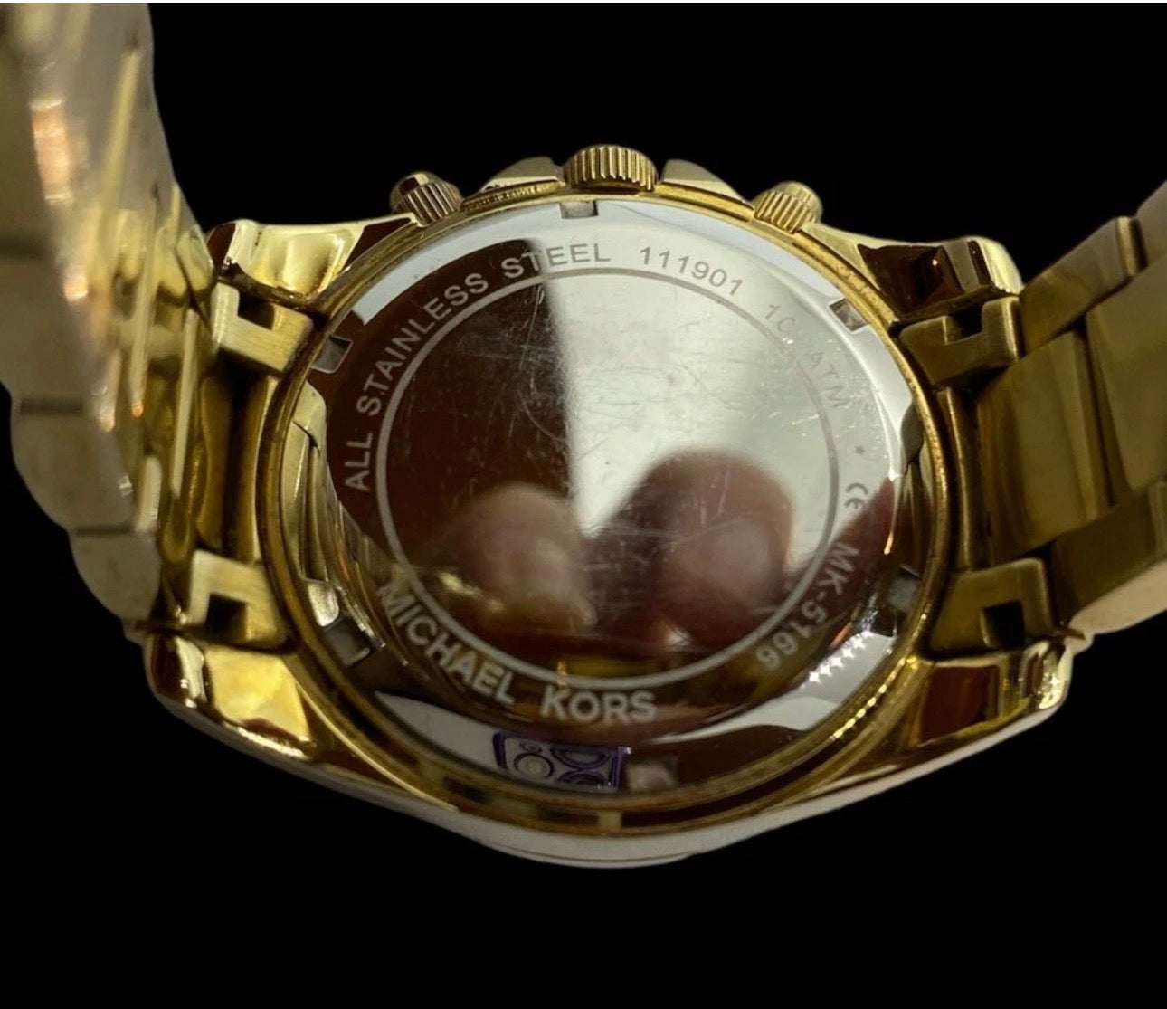 Michael Kors Blair Gold Women Wristwatch Mk5166