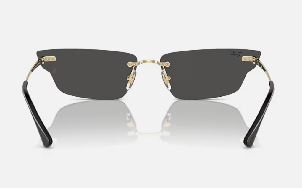 Ray-Ban RB3731 Anh GeometricLight GoldSunglasses Bio-Based 66-15 145 3N Gold/Grey