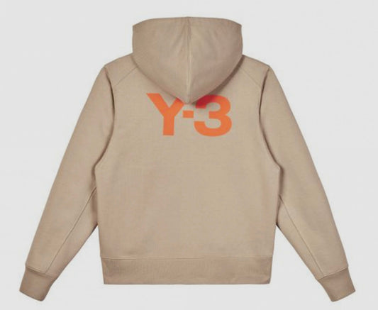 Y-3 Yohji Yamamoto
BACK LOGO FULL-ZIP HOODIE - TRACE KHAKI SIZE S