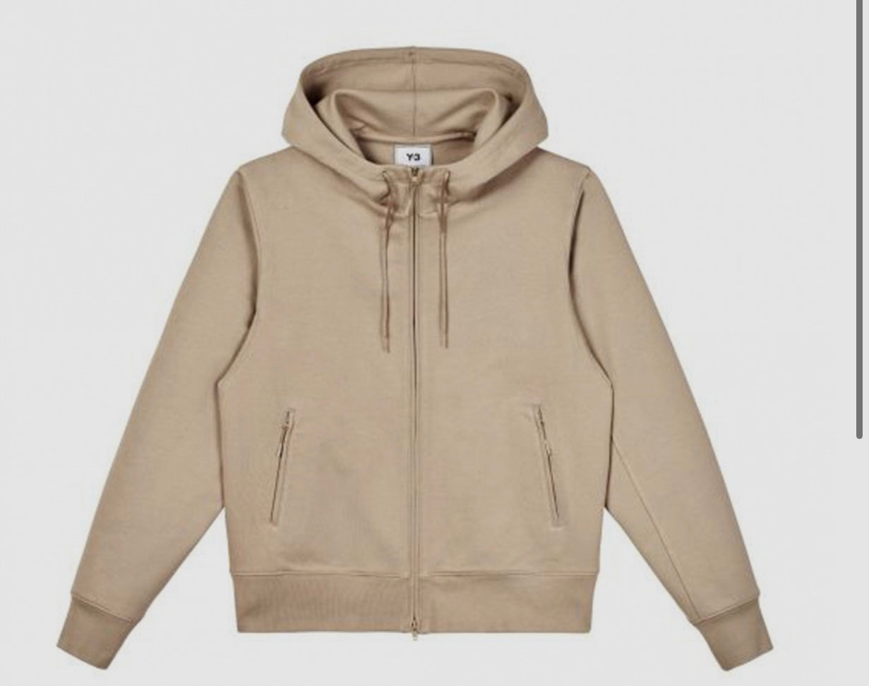 Y-3 Yohji Yamamoto
BACK LOGO FULL-ZIP HOODIE - TRACE KHAKI SIZE S