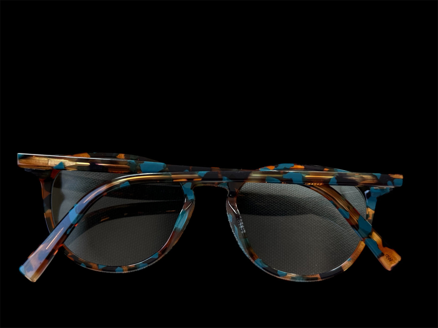 Warby Parker Eyeglasses Butler M 238 Teal Tortoise Panto Frame 52- 19 145