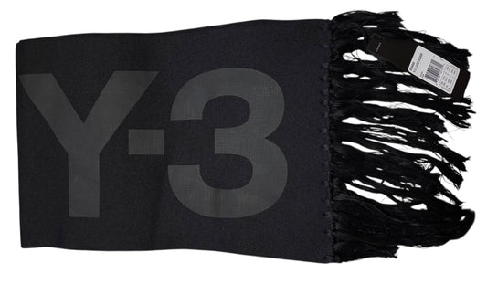 DTJ Retail Y-3 Logo Scarf B34668 | Authentic Yohji Yamamoto