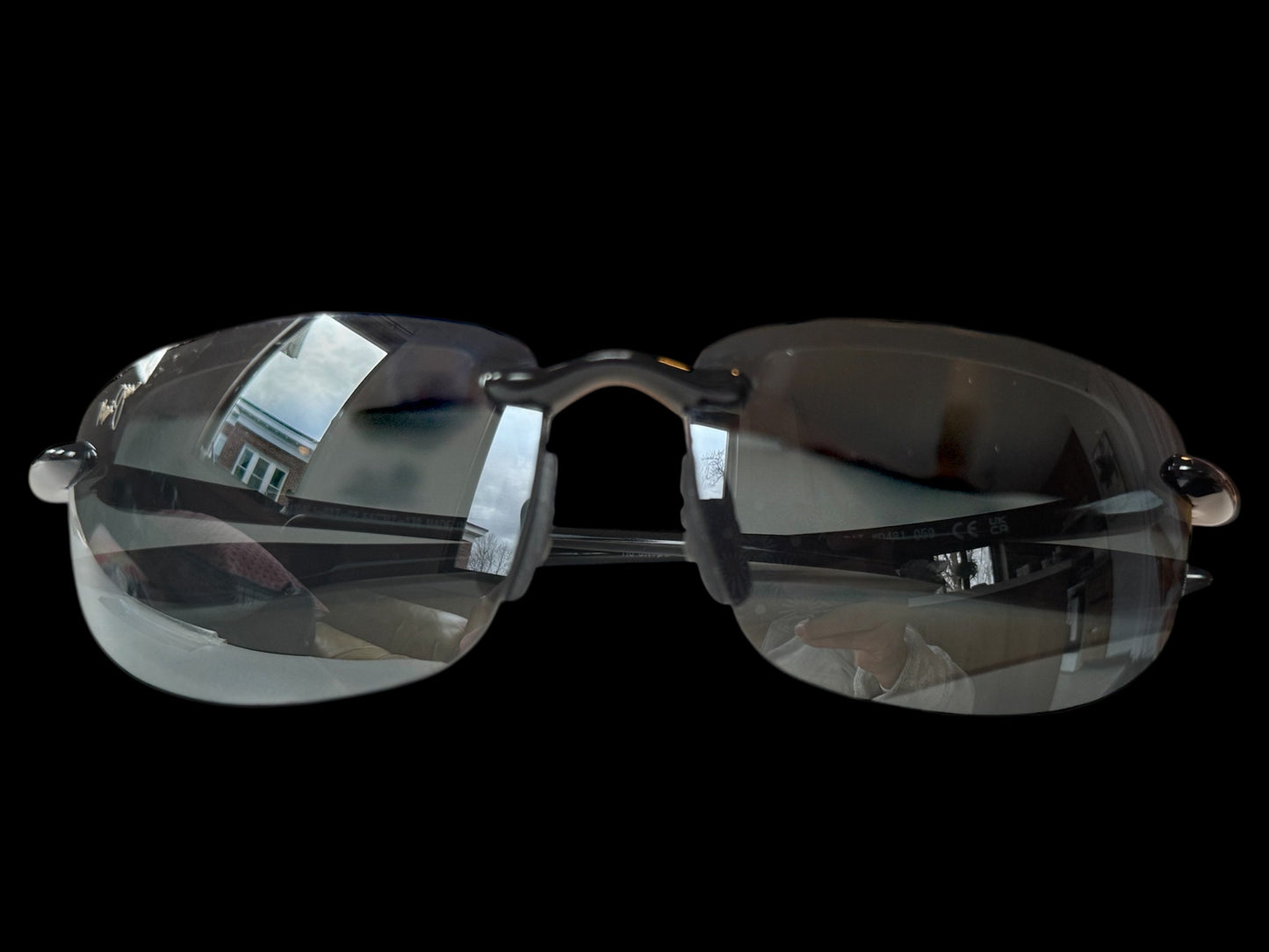 Maui Jim HO'OKIPA 407-02 Gloss Black / Neutral Grey Lens 64-17 130 Made in Japan