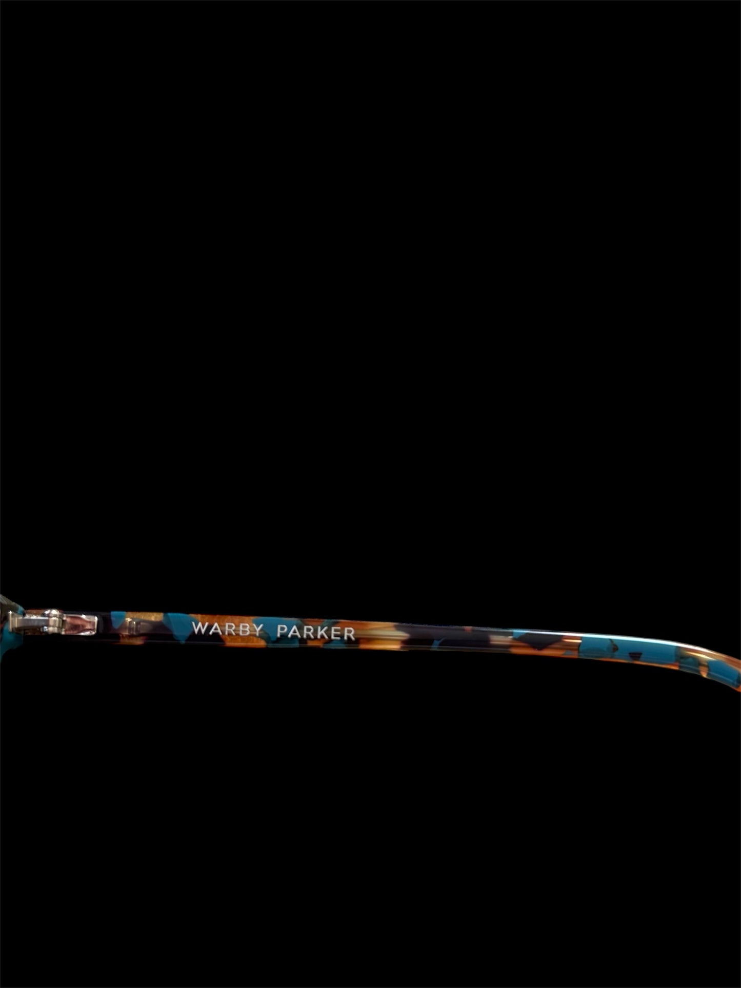 Warby Parker Eyeglasses Butler M 238 Teal Tortoise Panto Frame 52- 19 145