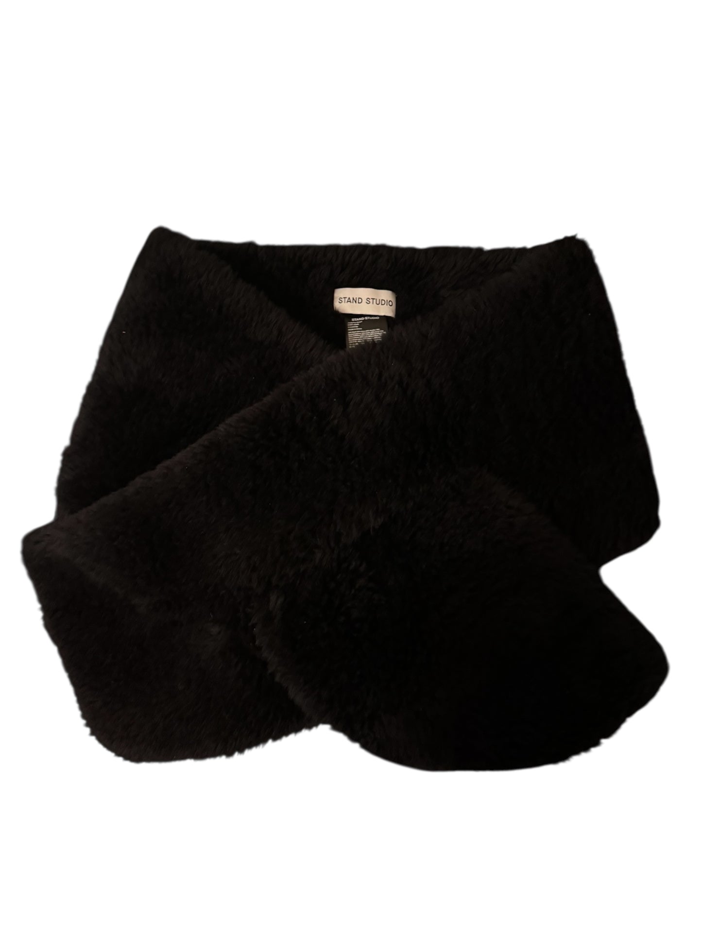 Jayla Wool-blend Faux Fur Scarf
