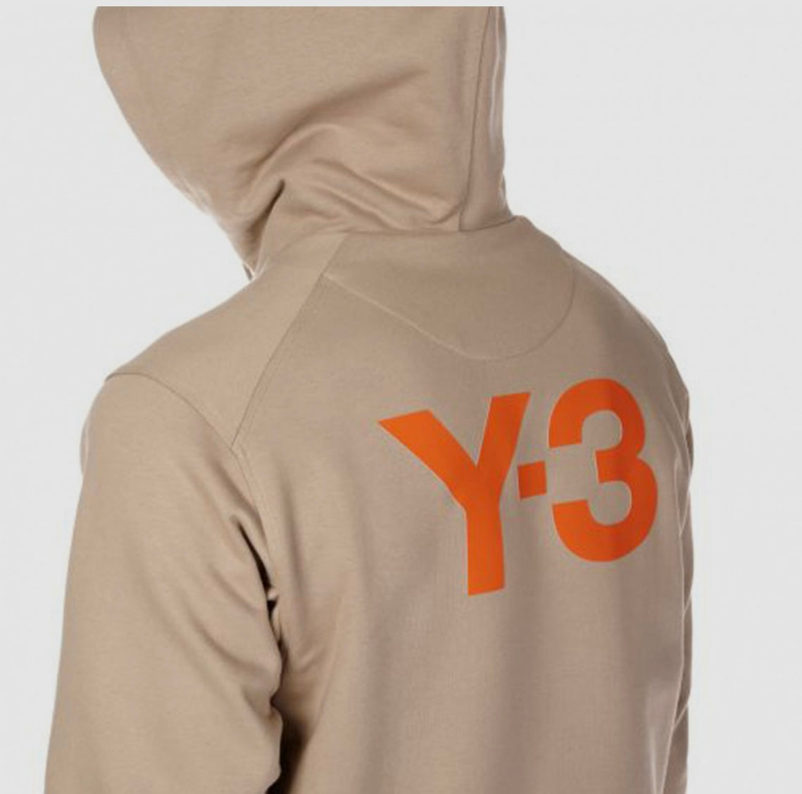 Y-3 Yohji Yamamoto
BACK LOGO FULL-ZIP HOODIE - TRACE KHAKI SIZE S