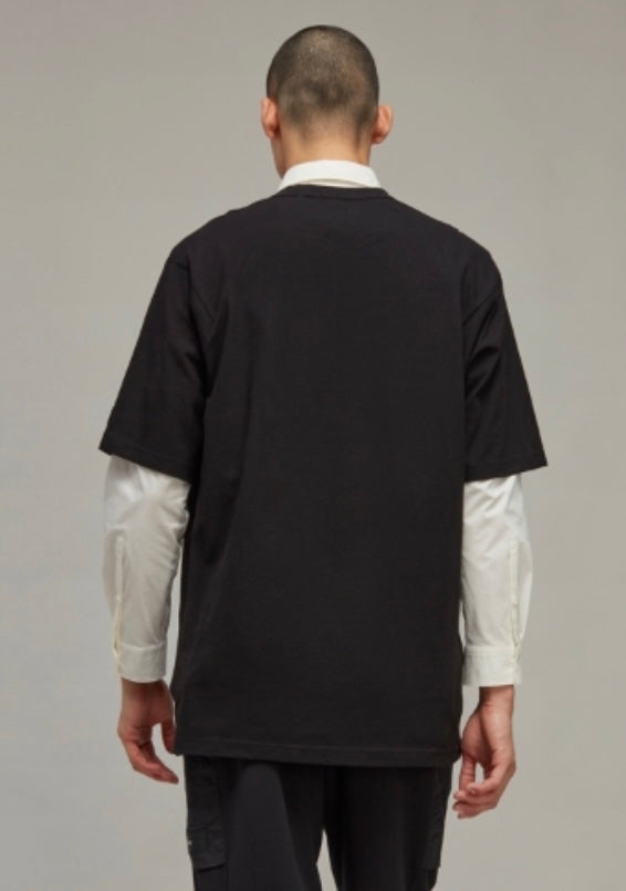 💯% Authentic Y-3 CREPE JERSEY SHORT SLEEVE TEE H63020 US S