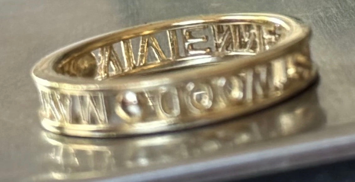 Vivienne Westwood Westminster Ring Band 925 Sterling Silver – Mayfair Collection
