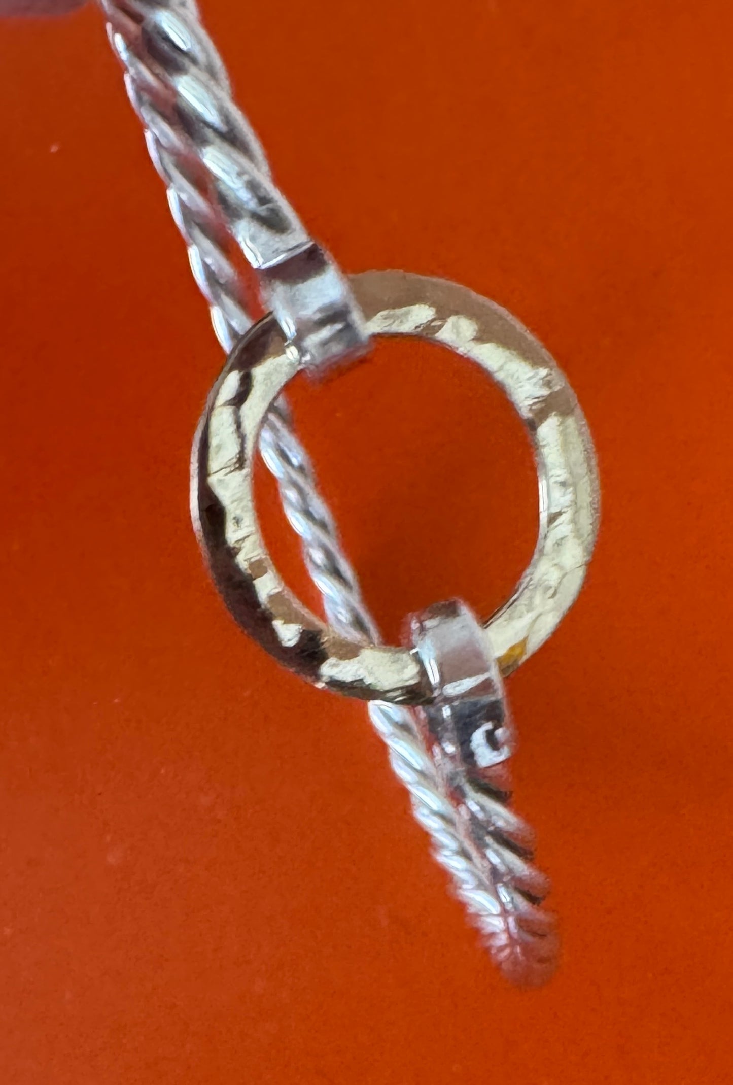 Woods Hole Bracelet – 925 Sterling Silver & 14K Yellow Gold Twisted Rope Bangle