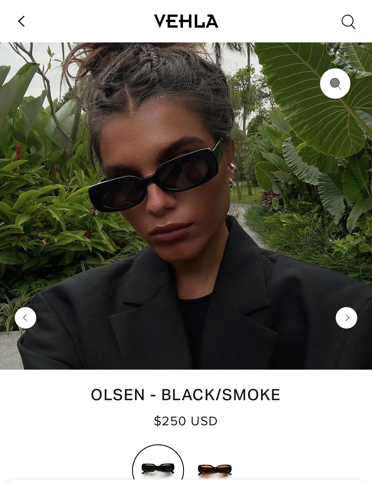 VEHLA OLSEN VS100 - BLACK/SMOKE 22I 51-18 140