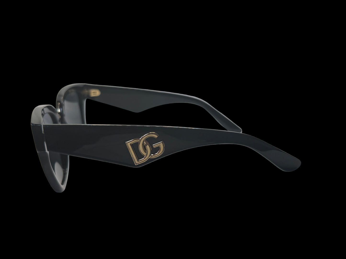 Dolce & Gabbana DG4437-501/87 Sunglasses BLACK w/DARK GRAY 51mm