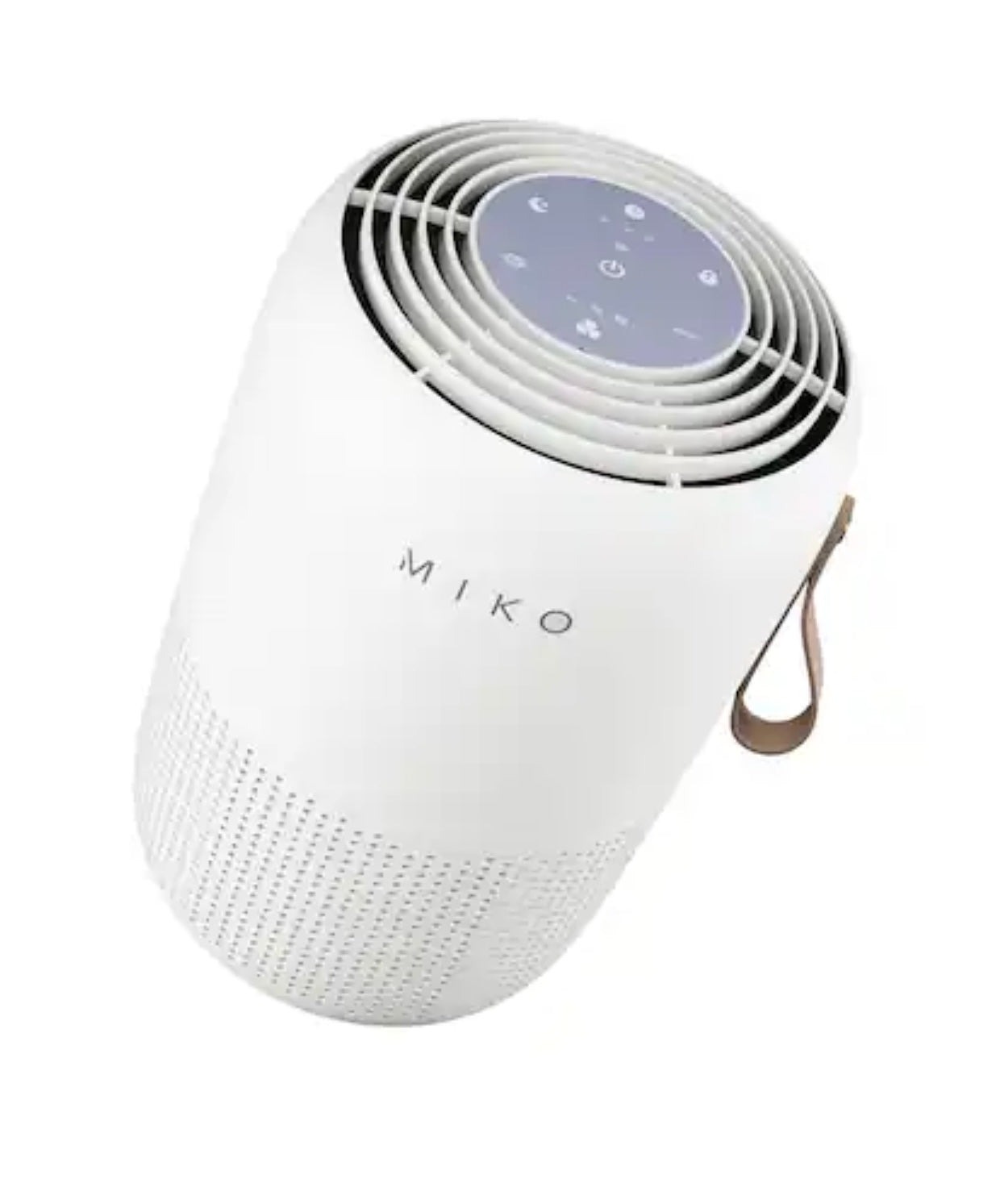 Miko - Smart Air Purifier with App Control – H13 True HEPA, 3-Stage Filtration, Covers 770 sq. ft., Ultra Quiet, for Home - White